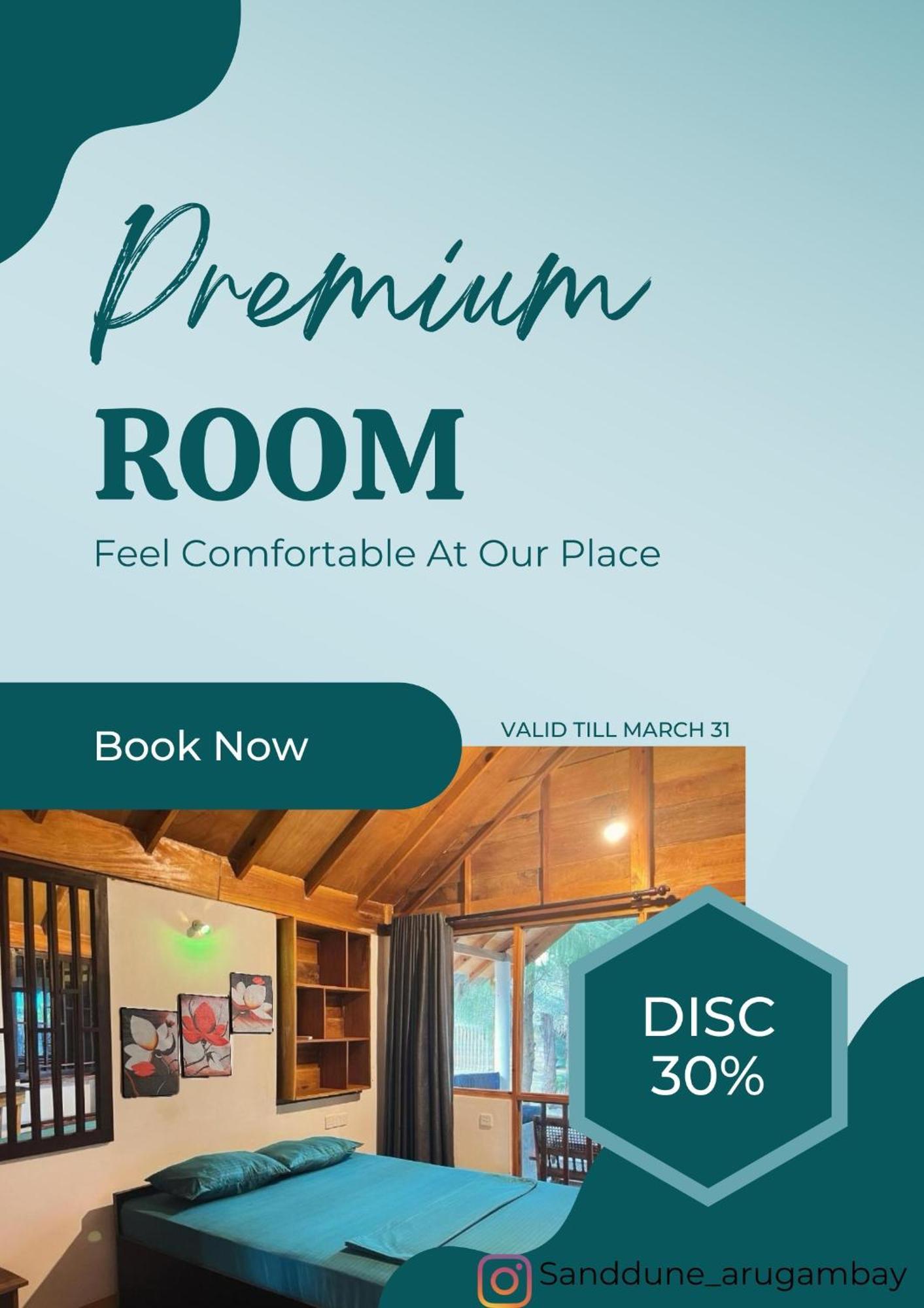 Sand Dune Beach Resort & Surf Camp 아루감 베이 외부 사진